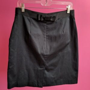 Kate Spade black bow skirt